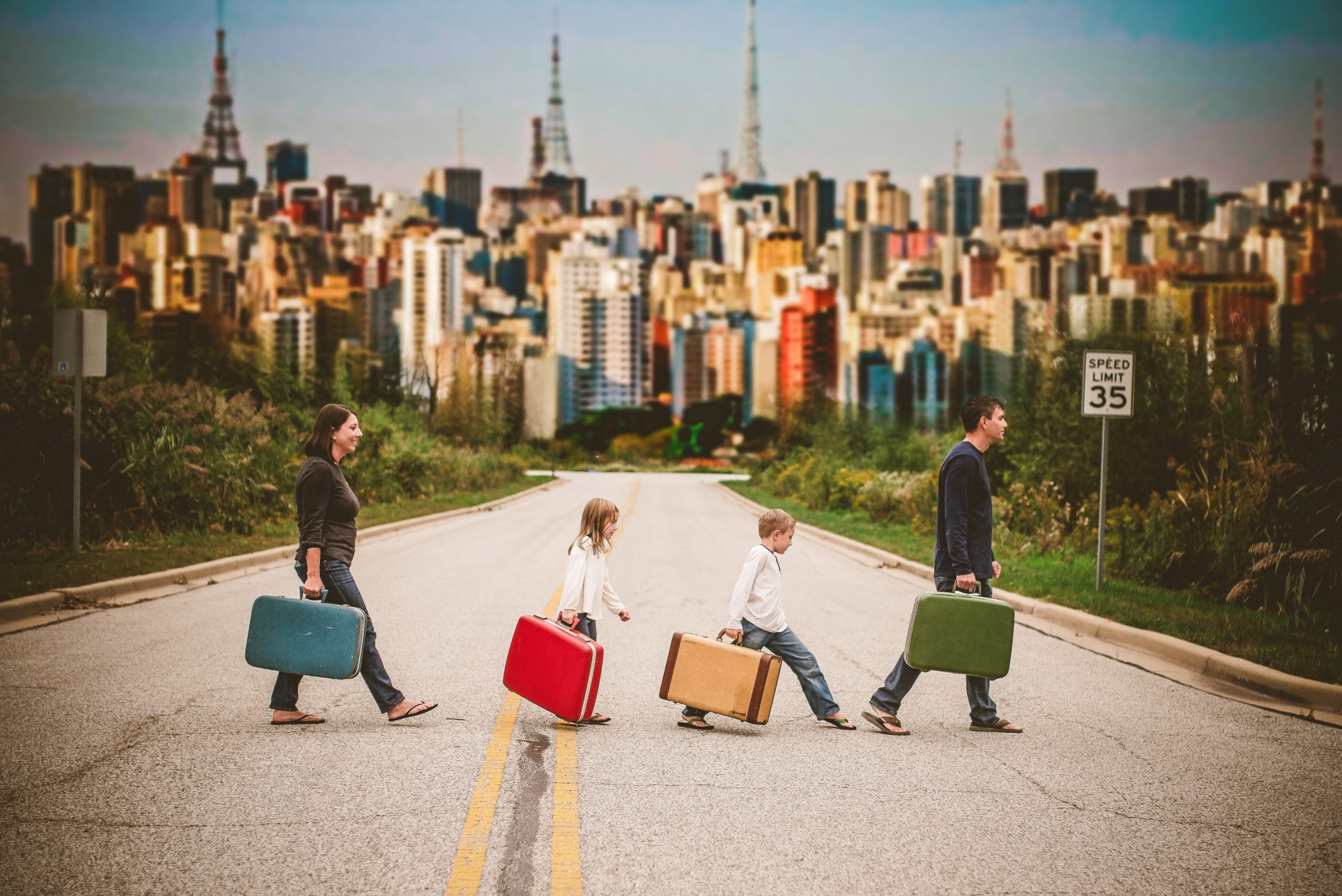 Cernys' Journeys: Abbey Road travel recreation family pic