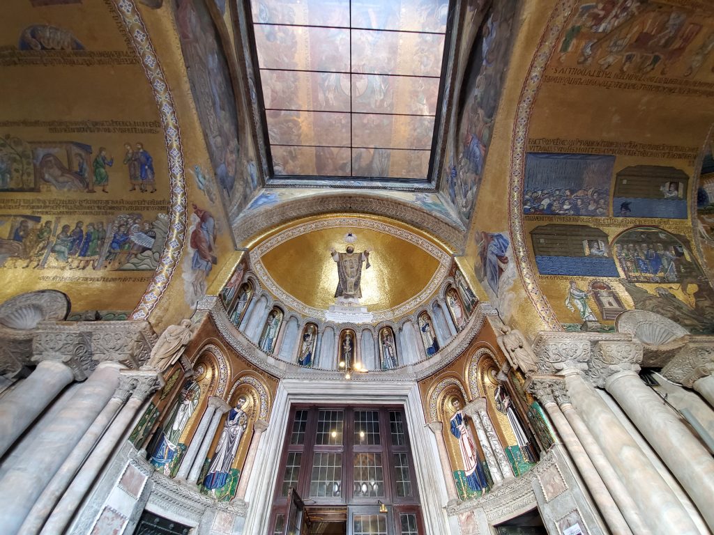 St Marks Basilica Venice Italy Gold