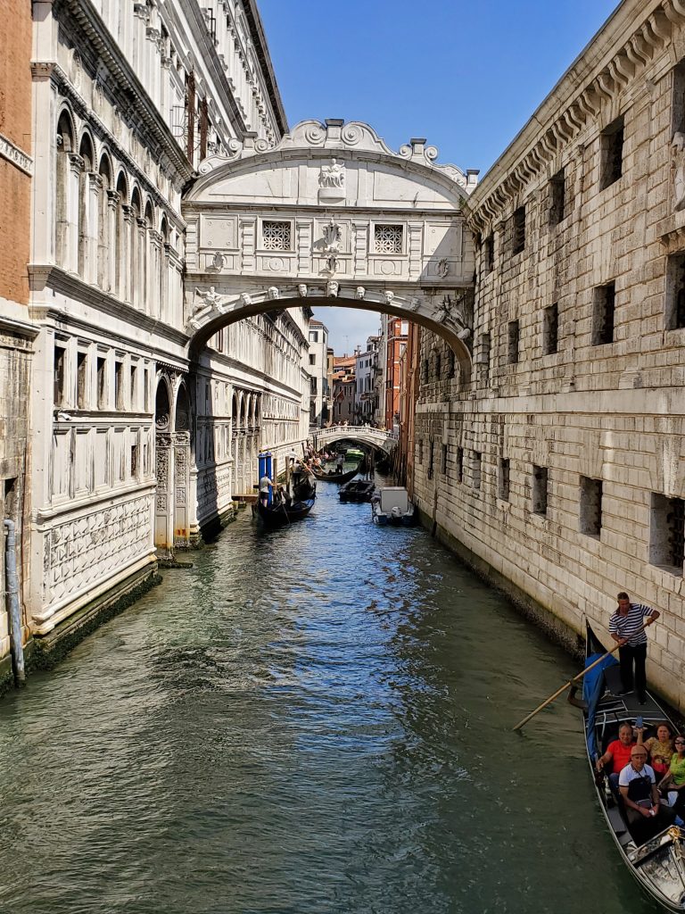 Bridge of Sighs Venice Italy