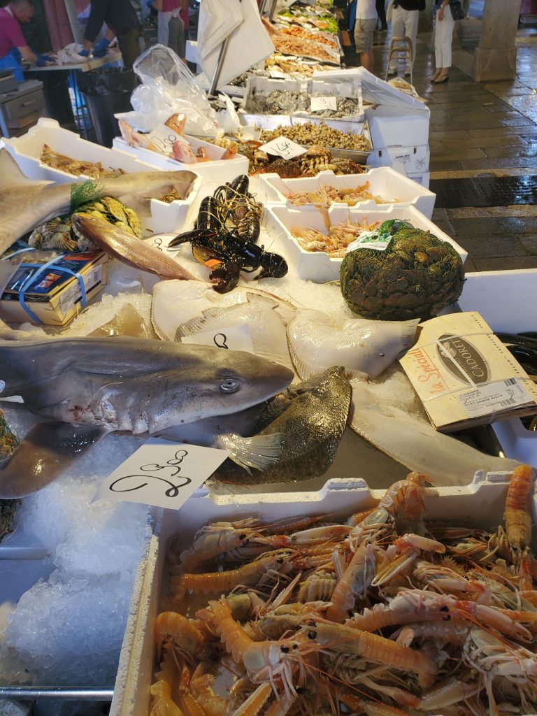 Fish Market Venice Italy