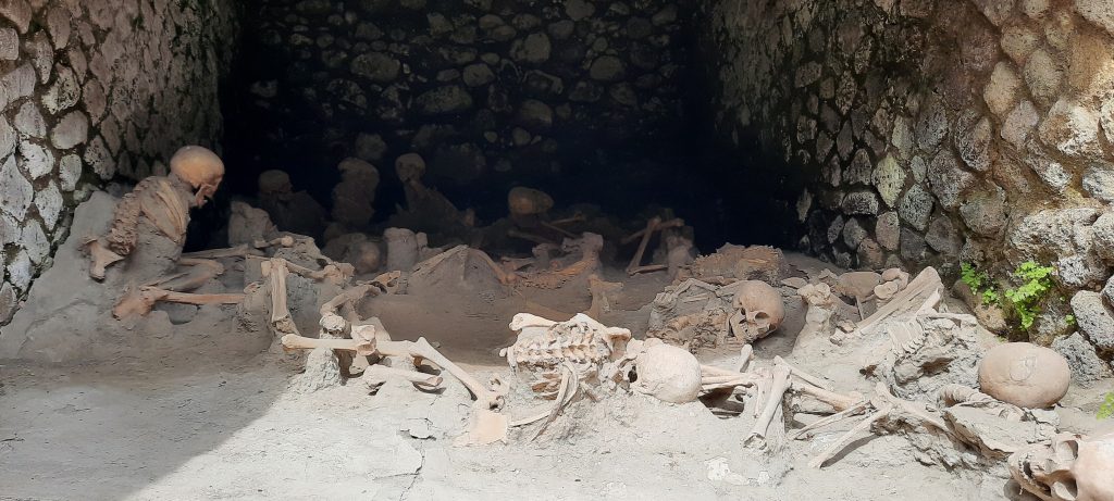Herculaneum skeletons