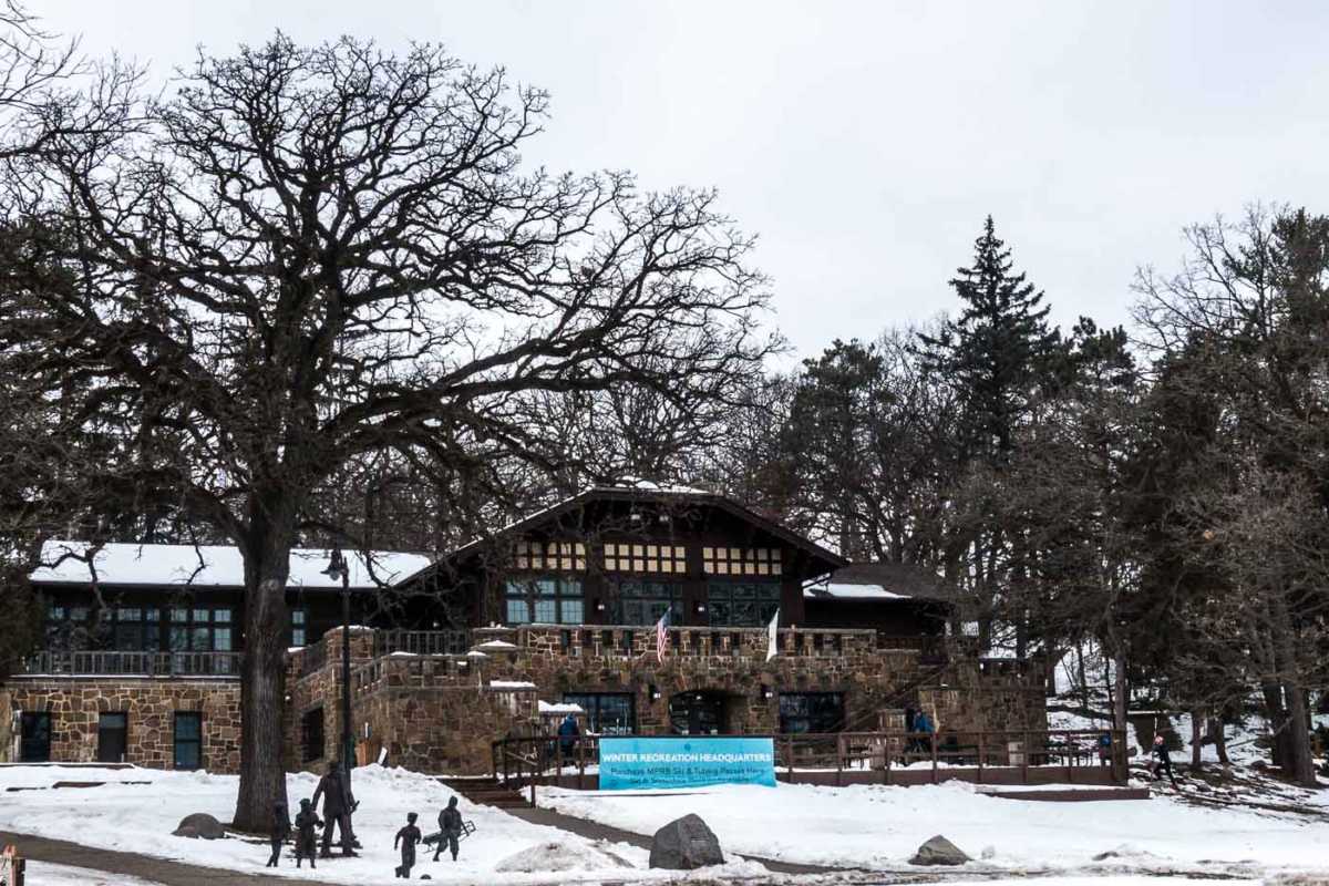 Minneapolis Winter Theo Wirth Lodge - MNTrips Minneapolis Winter Theo Wirth Lodge - MNTrips